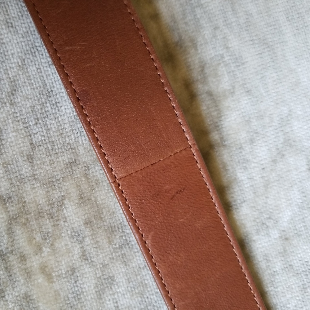 VERONICA BEARD Aluma Belt 100% Leather 1.5" - Picture 8 of 8